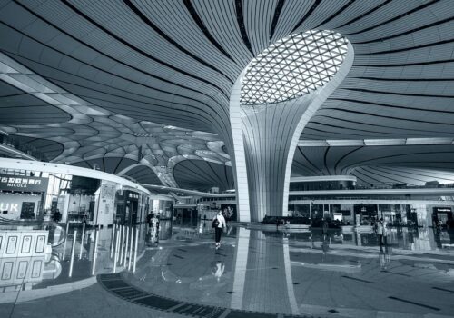 Beijing Daxing Airport in China